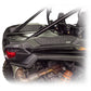 RZR XP 1000 aluminum intake vents installed on side panel