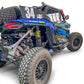 Back end of rock rail with bolt‑on bracket on Can‑Am Maverick X3