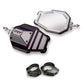 DRT Billet Aluminum Tactical Convex Side Mirror Set