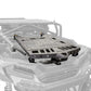 RZR xp 1000 tire carrier adventure rack installed