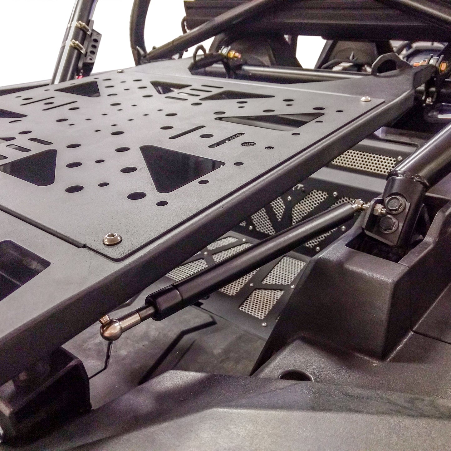 RZR xp 1000 adventure rack tire mount