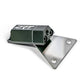 DRT Billet Aluminum Tactical Convex Side Lighted Mirror Set Kit