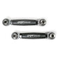 Powder coated link rods and stainless spacers for off-road use