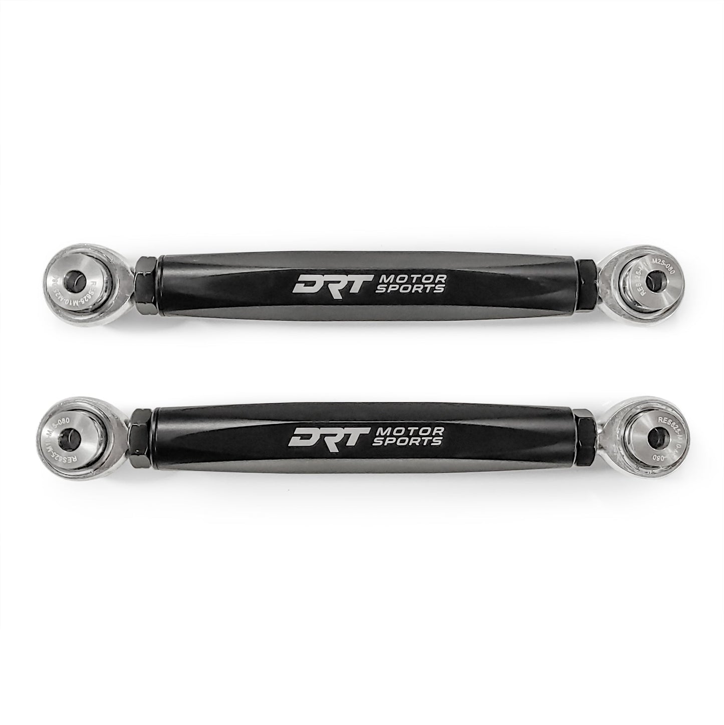 DRT RZR Polaris Pro XP Billet Aluminum Hex Bar Adjustable Sway Bar Link Kit, Rear (M10)