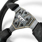 DRT Motorsports 330mm Round Steering Wheel - Suede