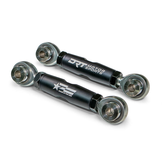 DRT Motorsports Billet Aluminum Barrel Adjustable Sway Bar Link Kit, Can Am X3 Rear