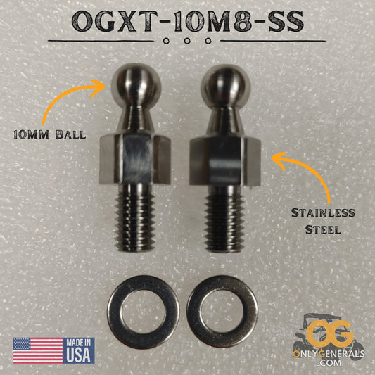 OG Extended Ball Stud Kit -(OGXT-10M8-SS)