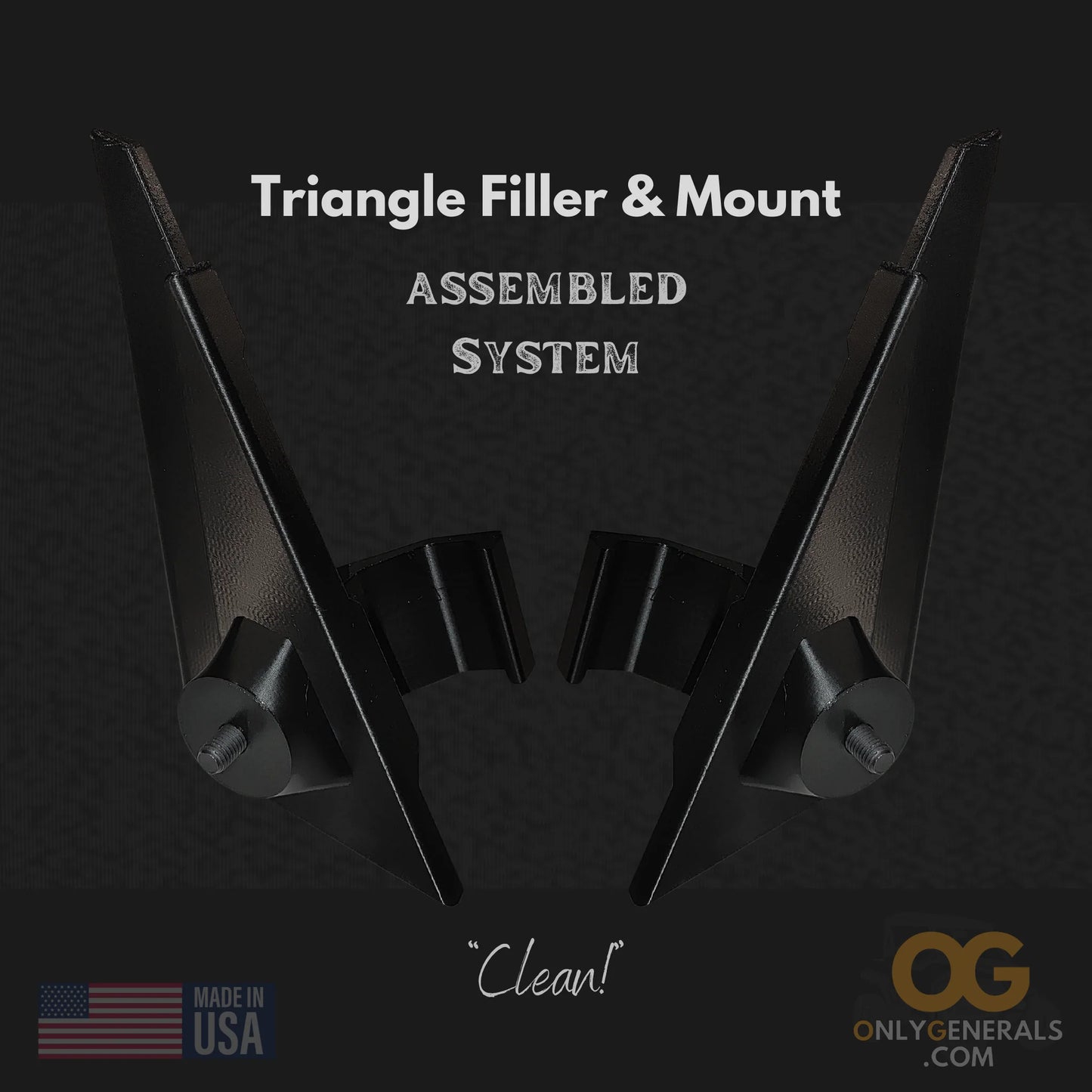 OG Front Triangle Filler & Mirror Mounting System