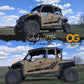 OG Sideskins LITE Hard Upper Doors for Polaris General 4 Seat Models