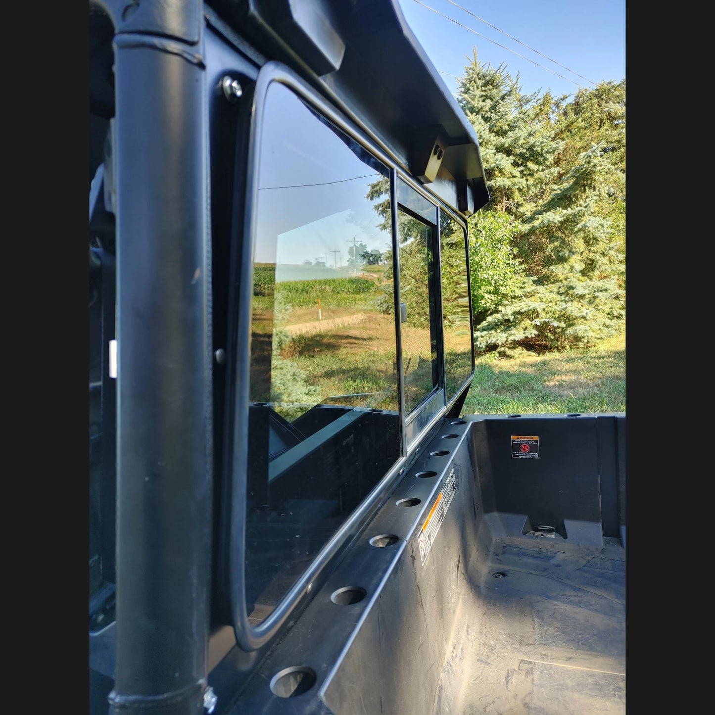 Polaris General BYOW Rear Sliding Window Frame Kit