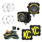 KC HiLiTES Flex ERA 1 Light Master Kits - Clear (2 Sets)