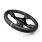 DRT Motorsports 330mm Round Steering Wheel - Leather