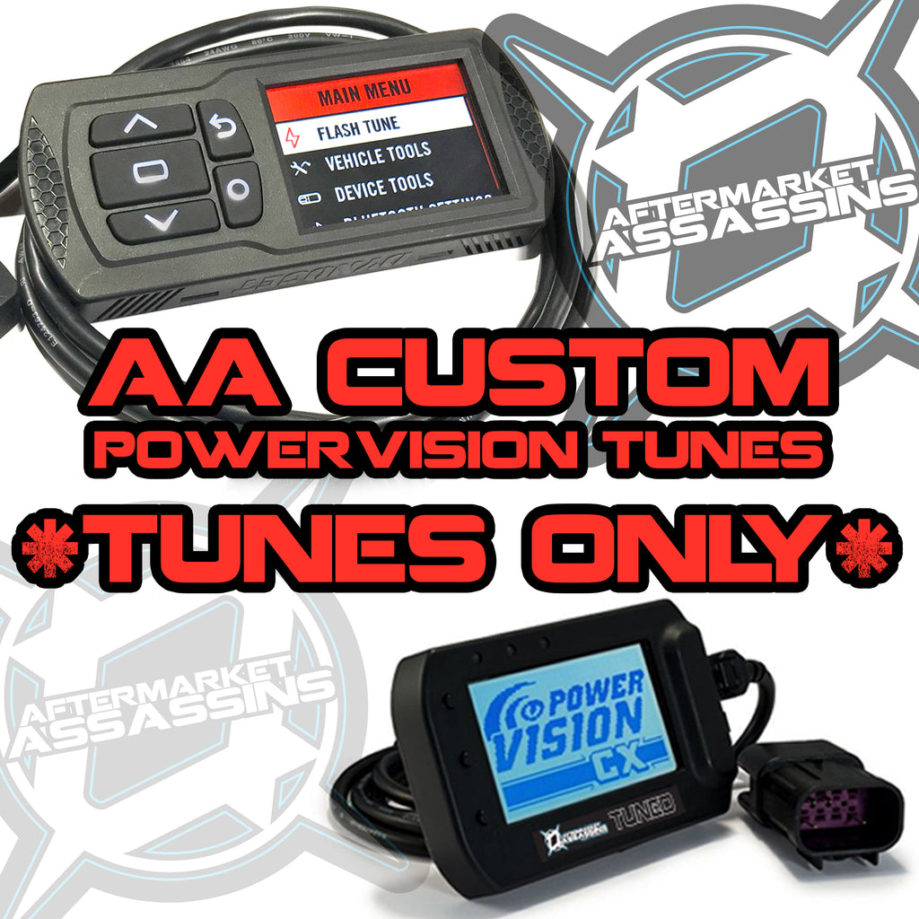 2016 RZR XP Turbo AA Custom Tunes for Powervision CX, 3 & 4 with BIG INJECTORS