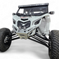 2017 to Current Can-Am X3 Maverick Machined Billet Front Winch Bumper (Clear Anodize)