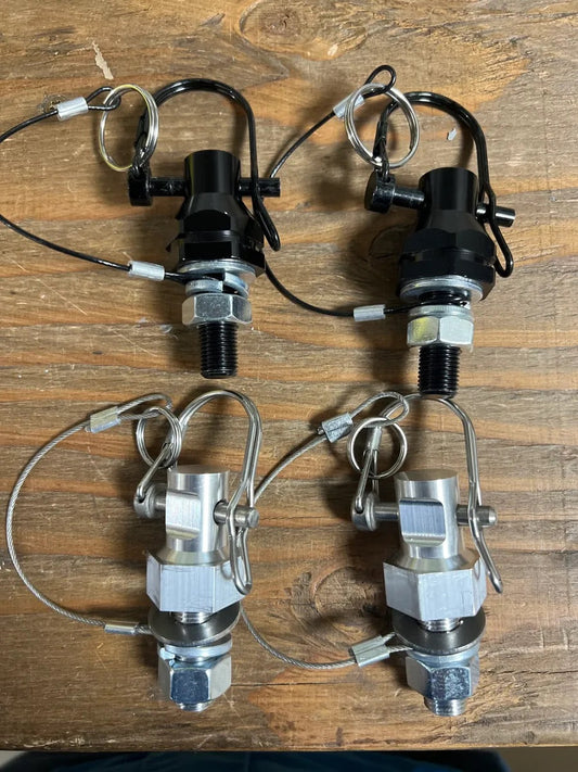 QUICK RELEASE PIN MOUNTS