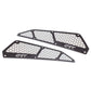DRT Motorsports Kawasaki Teryx KRX/4 1000 Air Intake Vent Cover Set (Black/Raw)