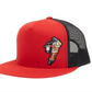 Flat Bill Shocky Snapback Hat
