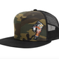 Flat Bill Shocky Snapback Hat