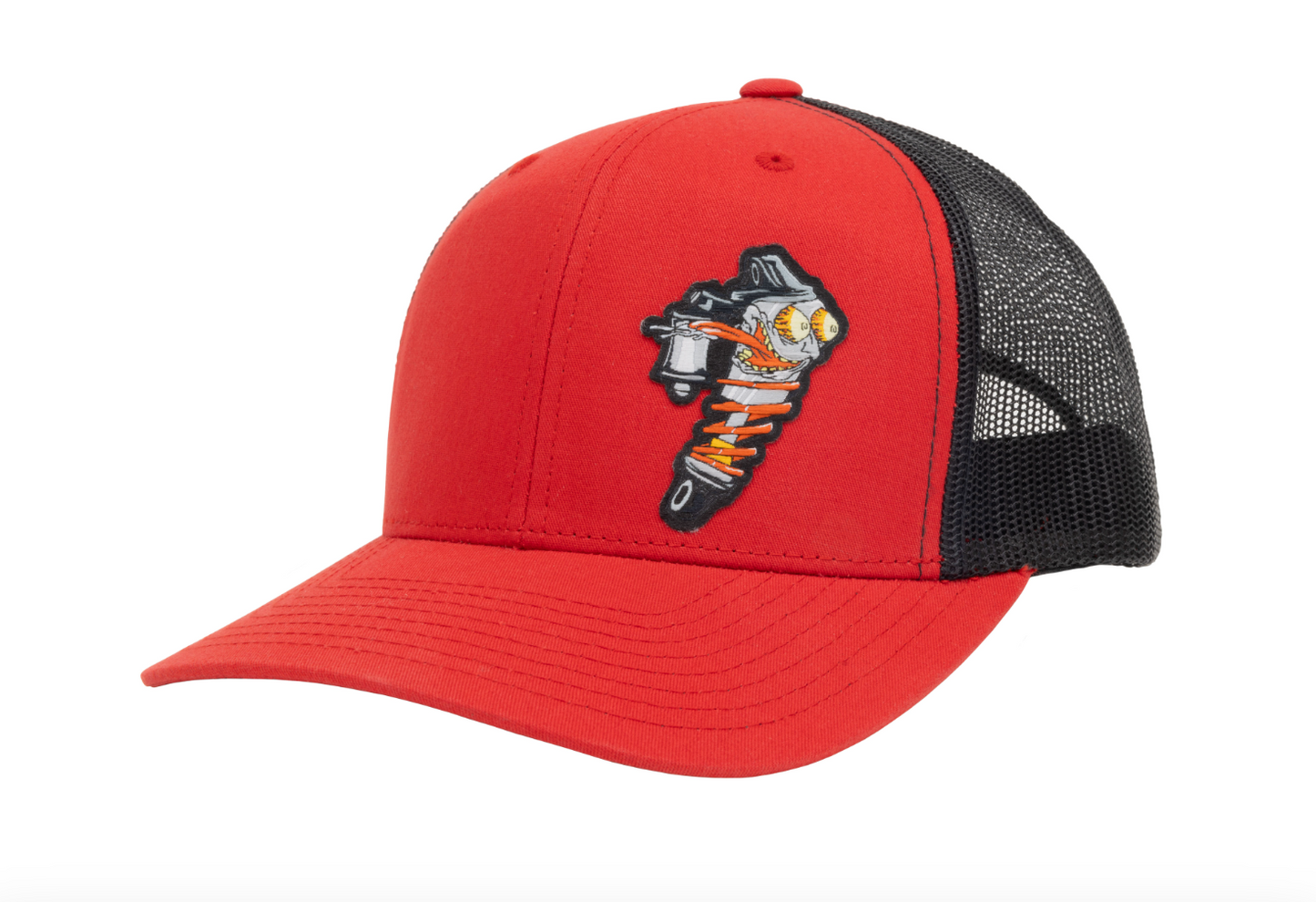 Curved Bill Shocky Snapback Hat