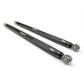 DRT Motorsports Straight Hex Bar Radius Rod Set, Black - Polaris Pro/Turbo R Platform