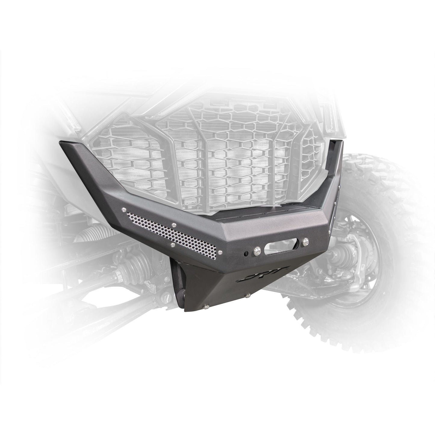 DRT Motorsports Polaris Pro R / Turbo R 2022-2024 Front Winch Bumper - Black