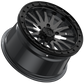 Tango on 15x8 V06 BG UTV Wheel and Tire Kit - Valor Offroad