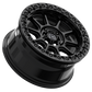 V18 Beadlock UTV Wheel Gloss Black - Valor Offroad