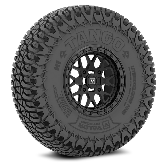 Tango on 15x7 V07 SB UTV Wheel and Tire Kit - Valor Offroad