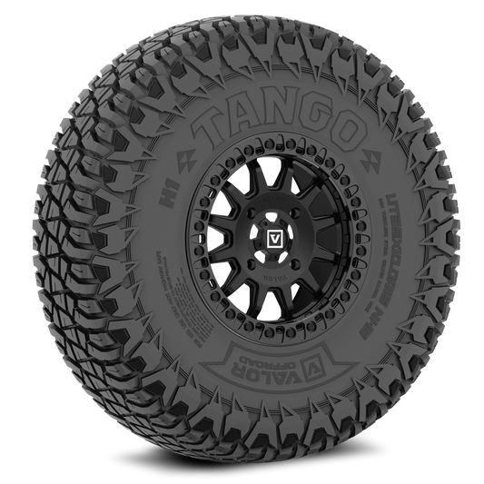 Tango on 15x7 V09 SB UTV Wheel and Tire Kit - Valor Offroad