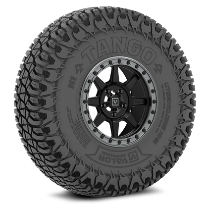 Tango on 15x7 V13 SB UTV Wheel and Tire Kit - Valor Offroad