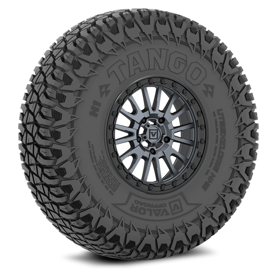 Tango on 15x7 V16 GM UTV Wheel and Tire Kit - Valor Offroad