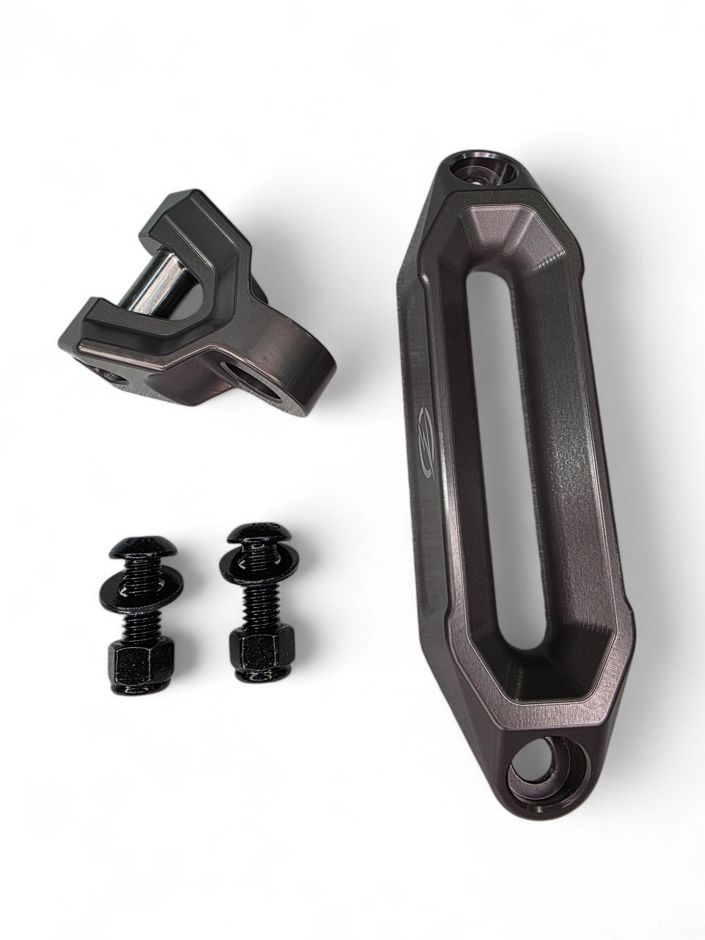 Elektric Offroad Designs UTV Winch Fairlead and Hook (Gunmetal)