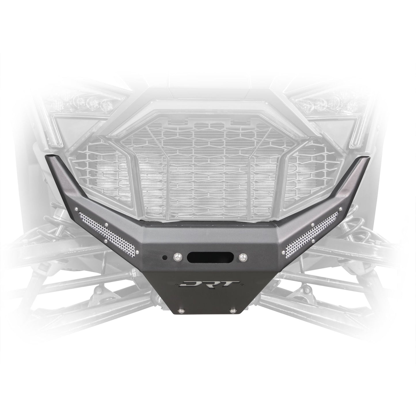 DRT Motorsports Polaris Pro R / Turbo R 2022-2024 Front Winch Bumper - Black