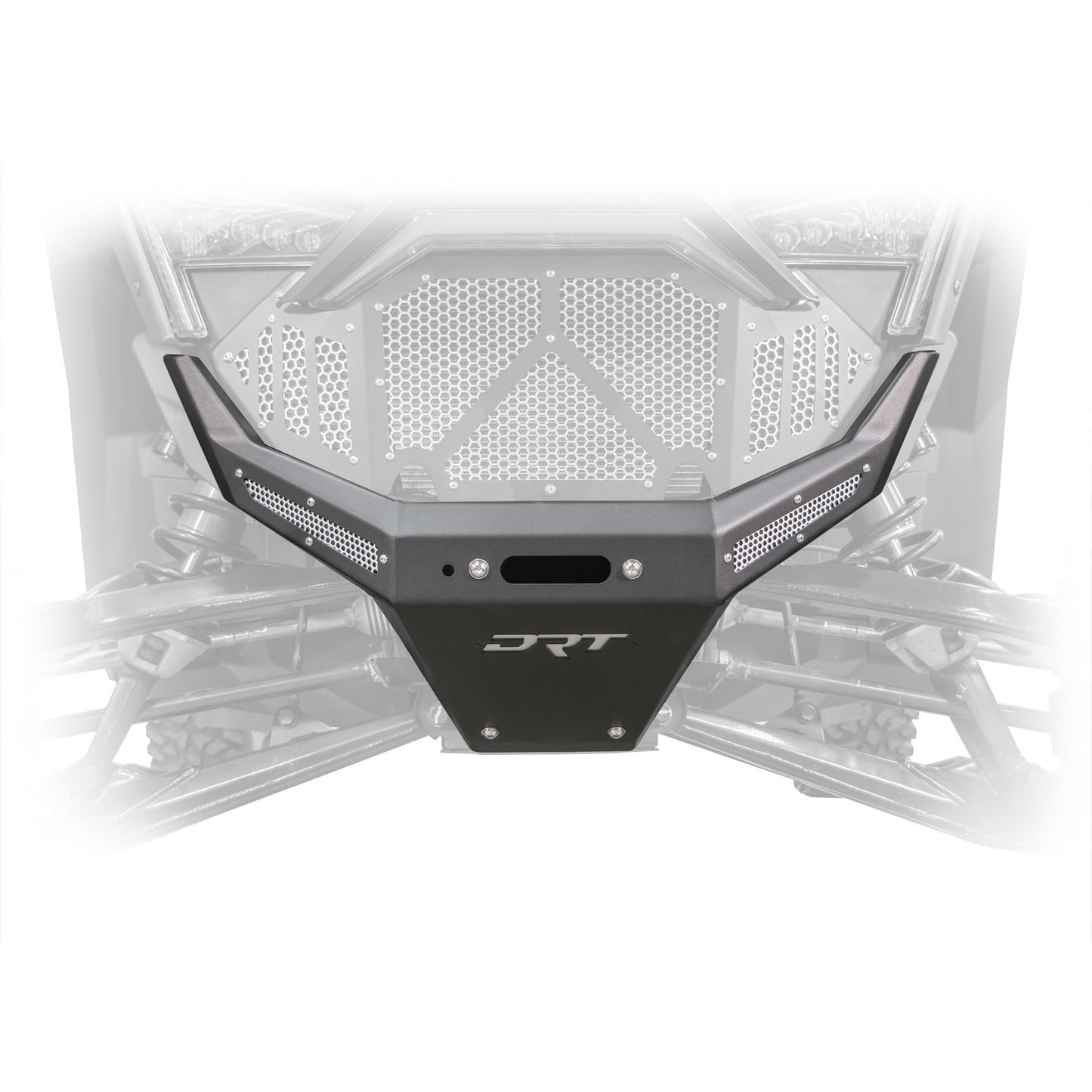 DRT Motorsports Polaris Pro R / Turbo R 2022-2024 Front Winch Bumper - Black