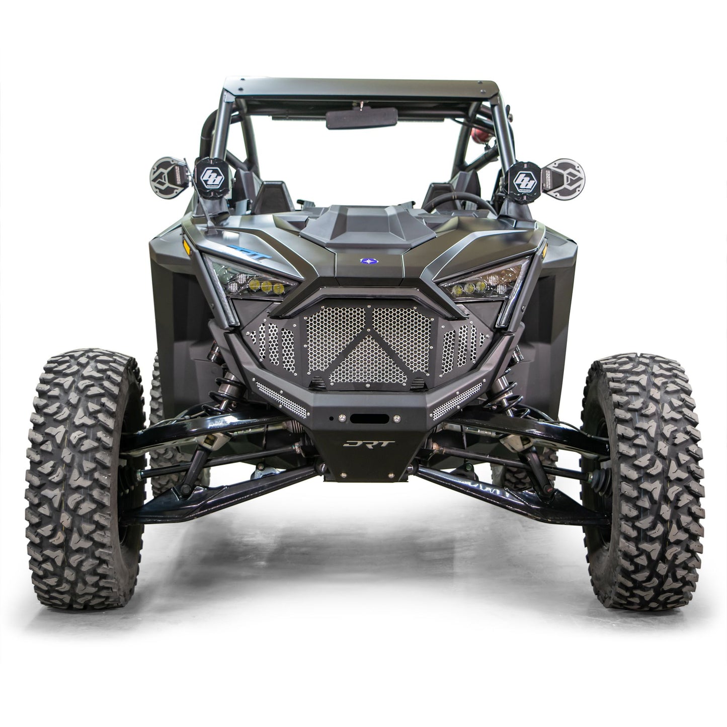 DRT Motorsports Polaris Pro R / Turbo R 2022-2024 Front Winch Bumper - Black