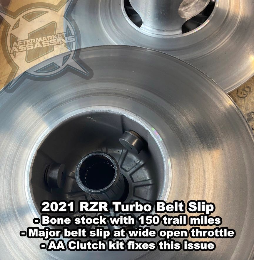 2021 RZR Turbo S & XPT S4 Clutch Kit with AA Heavy Duty Primary & Secondary **1-3 Day Lead Time** | 116-1008