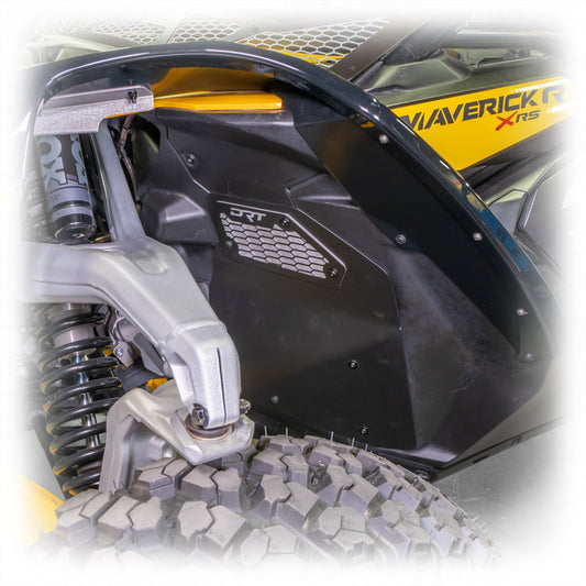 DRT Motorsports Can Am Maverick R Front Aluminum Rock Guard Kit