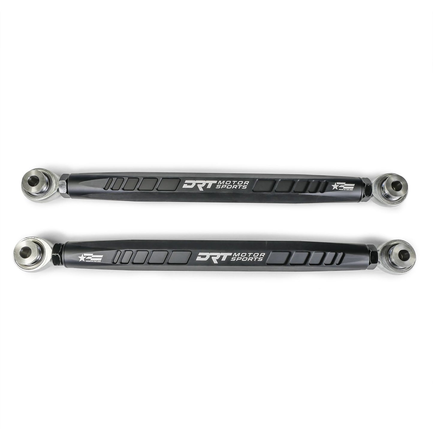 DRT Motorsports Can Am Maverick R Hex Rear Sway Bar Link Set, Black