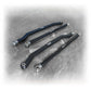 DRT Motorsports Pro R / Turbo R Billet Aluminum High Clearance Radius Rod Set, Black