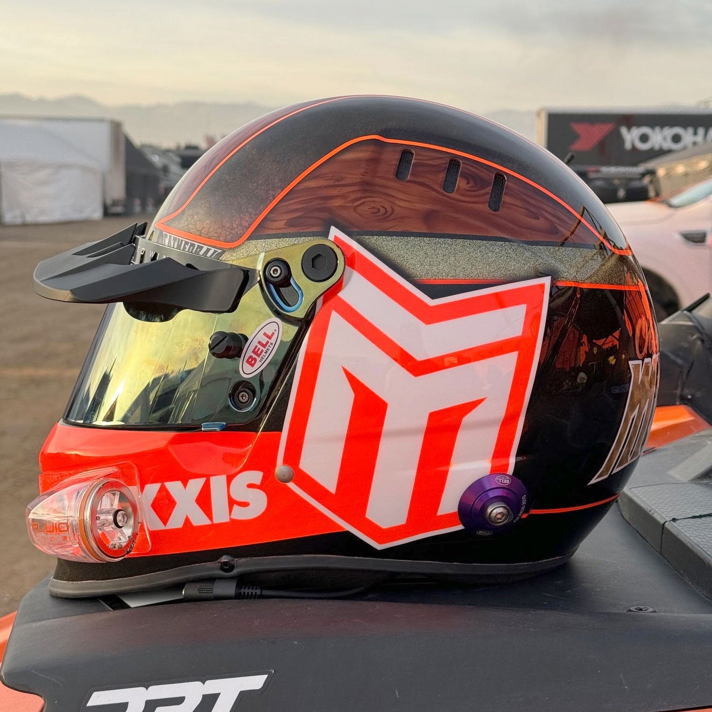 DRT Helmet Shield Visor Kit - Wes Miller Signature Series Edition