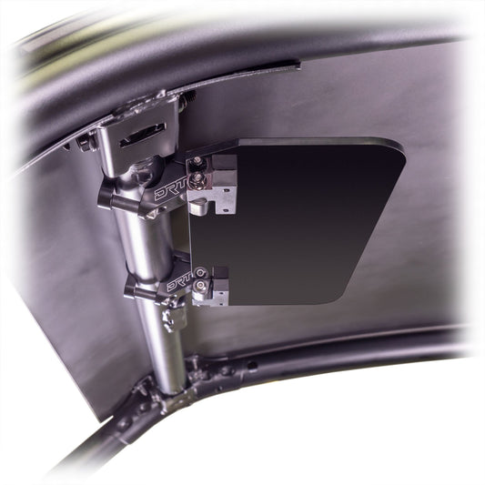 DRT Motorsports Universal Billet Sun Visor Kit 2.000" Clamps