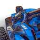 DRT Motorsports Tactical Convex Side Mirror Set, 1.500" Clamps