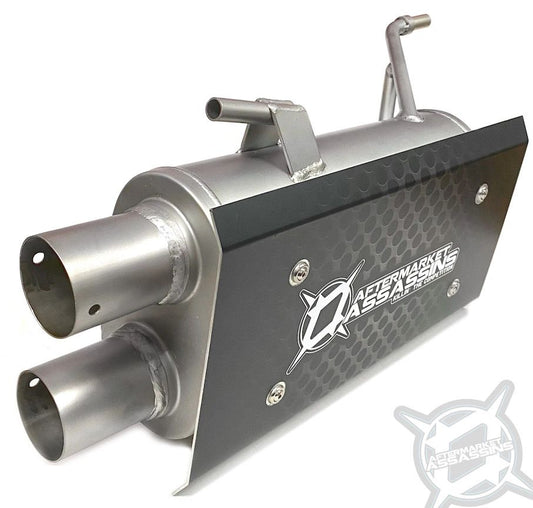 AA Kawasaki KRX Slip-On Exhaust **1-3 Day Lead Time** | 110-1010