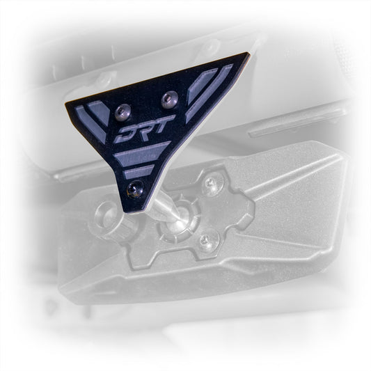 DRT Motorsports CanAm Maverick X3 / R Center Mirror Tab Cover Plate for OEM Cage