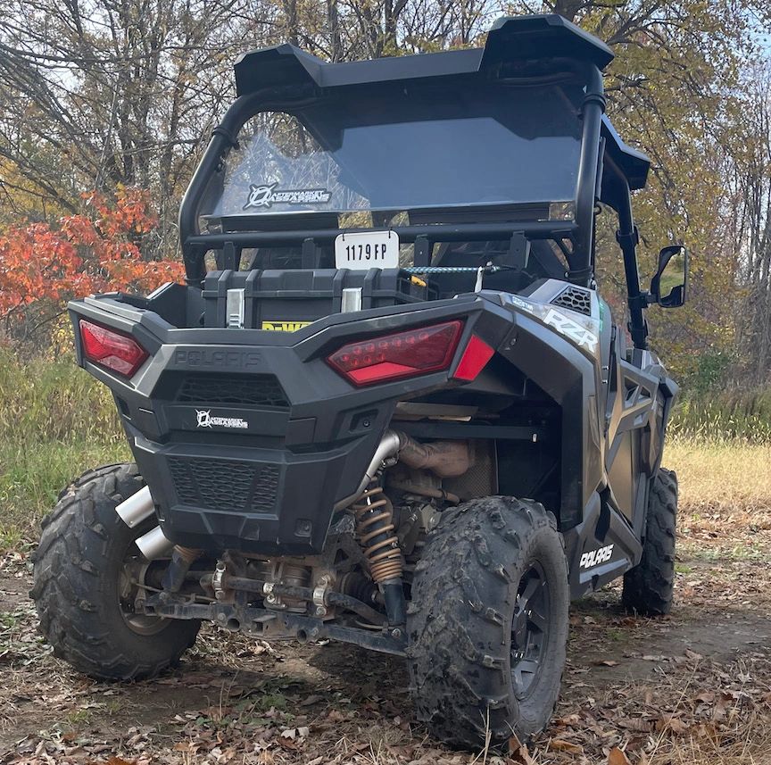 AA Stainless Slip-On Exhaust for 2015-Up RZR 900 S, Trail, XC **1-3 Day Lead Time** | 110-1011
