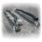 DRT Motorsports Pro R / Turbo R Billet Aluminum High Clearance Radius Rod Set, Black
