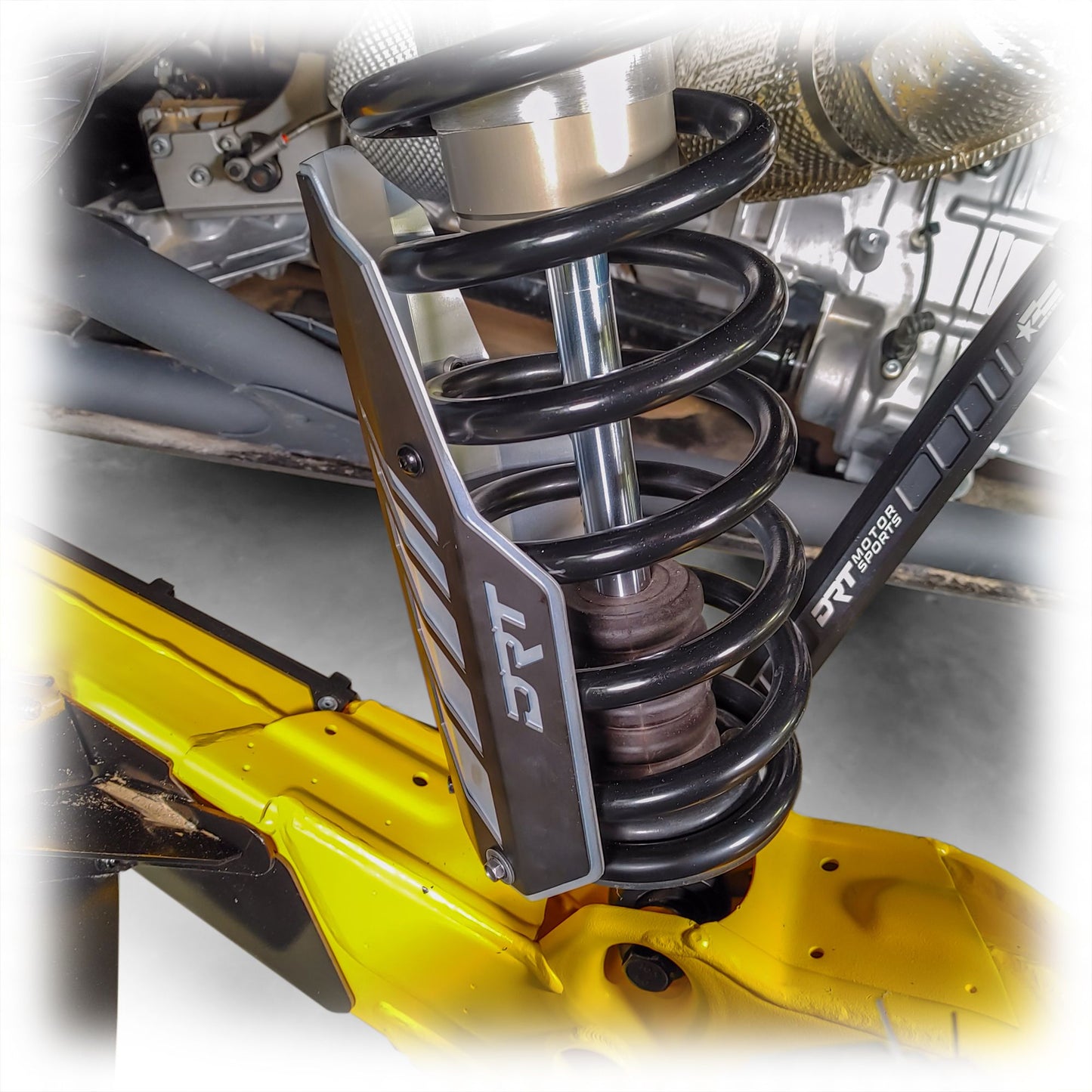 DRT Motorsports CanAm X3 / Maverick R Rear Aluminum Shock Guards