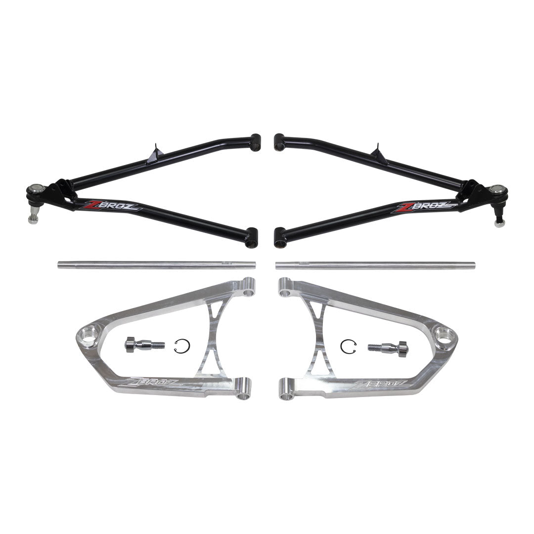 Ski-Doo/LYNX Mountain 34" Billet Upper/Chromoly A-Arm Kit (2017-2026)