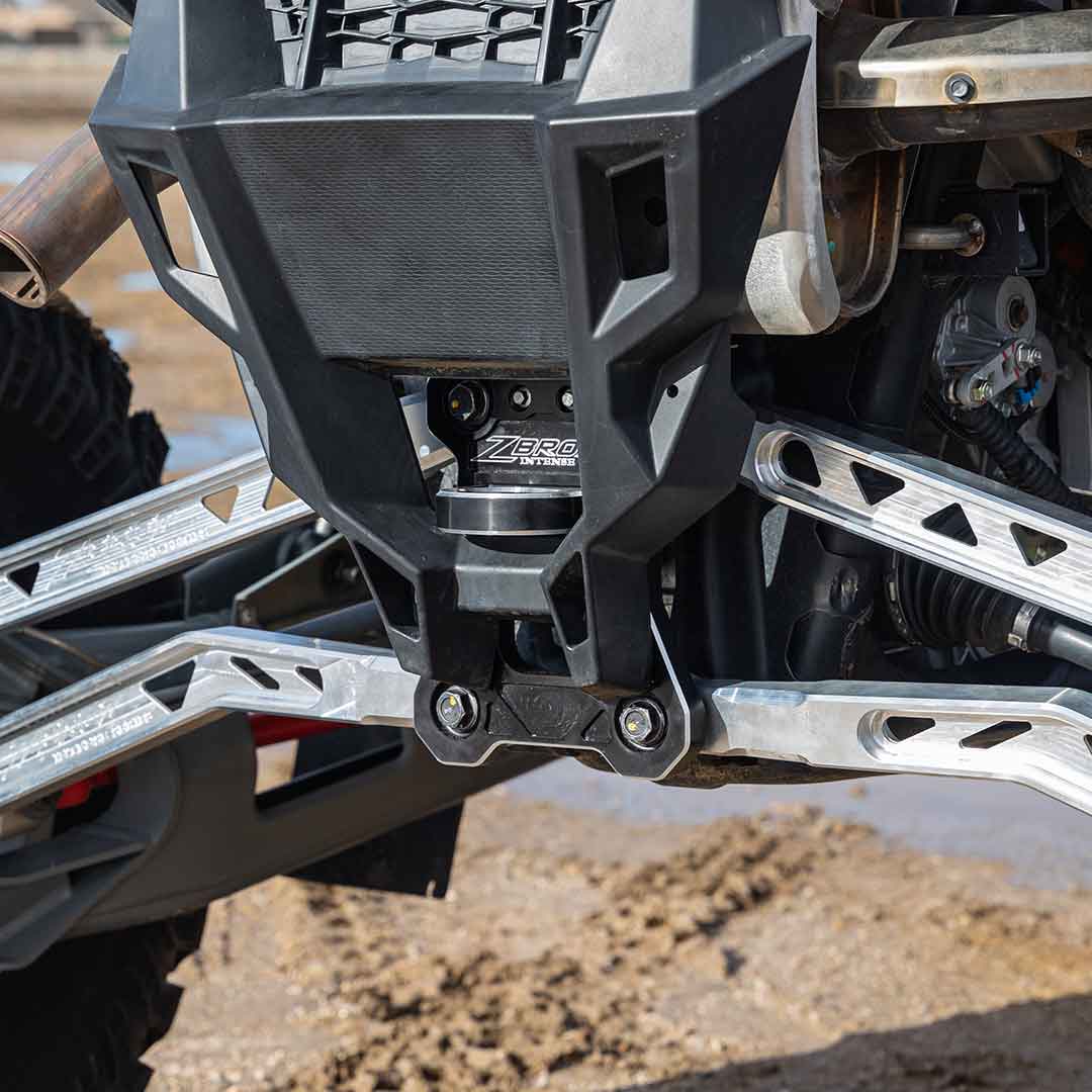Polaris RZR Pro R/Turbo R INTENSE SERIES Billet Gusset Plate With Tow Ring (2022-2026)