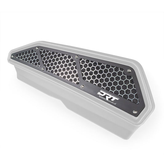 DRT Motorsports Kawasaki Teryx KRX/4 1000 Air Intake Vent Cover Set (Black/Raw)